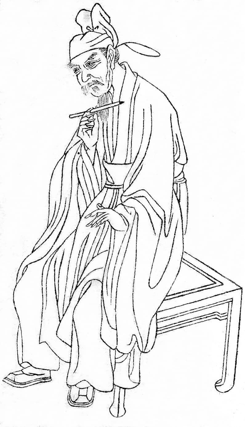 Portrait of Lu Jiuyuan