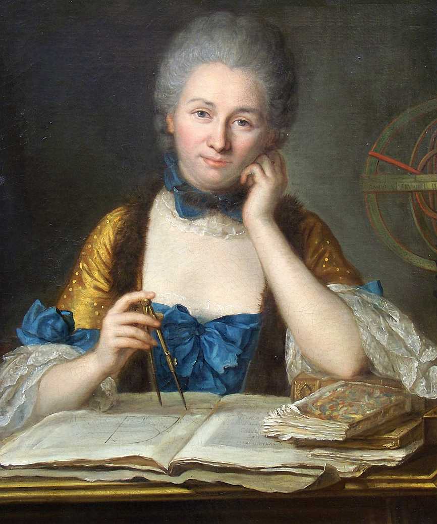 Portrait of Émilie du Châtelet