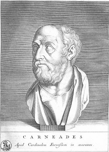 Portrait of Carneades