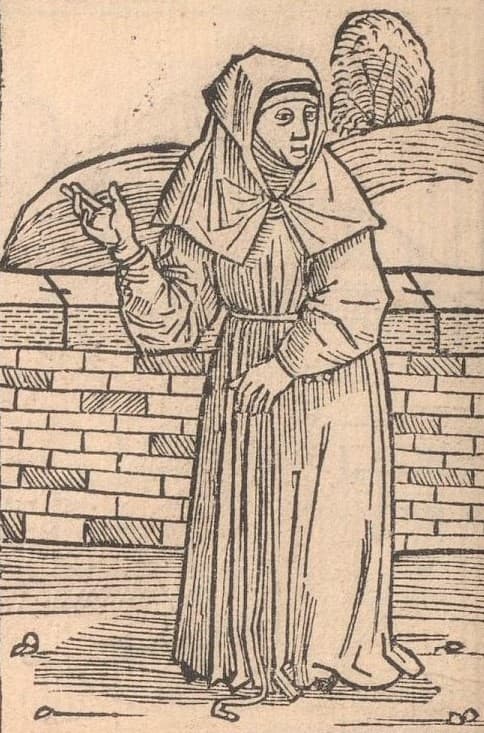 Portrait of Marguerite Porete