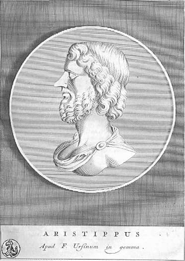 Portrait of Aristippus of Cyrene