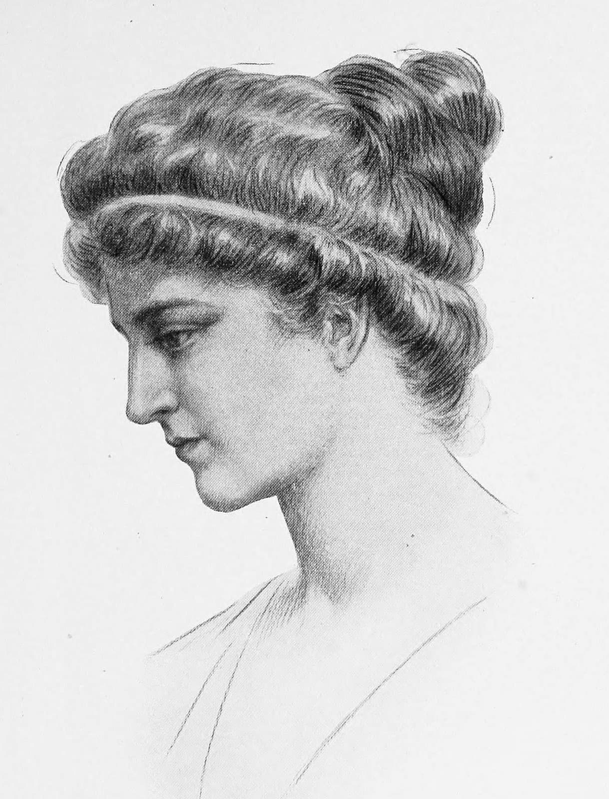 Portrait of Hypatia of Alexandria