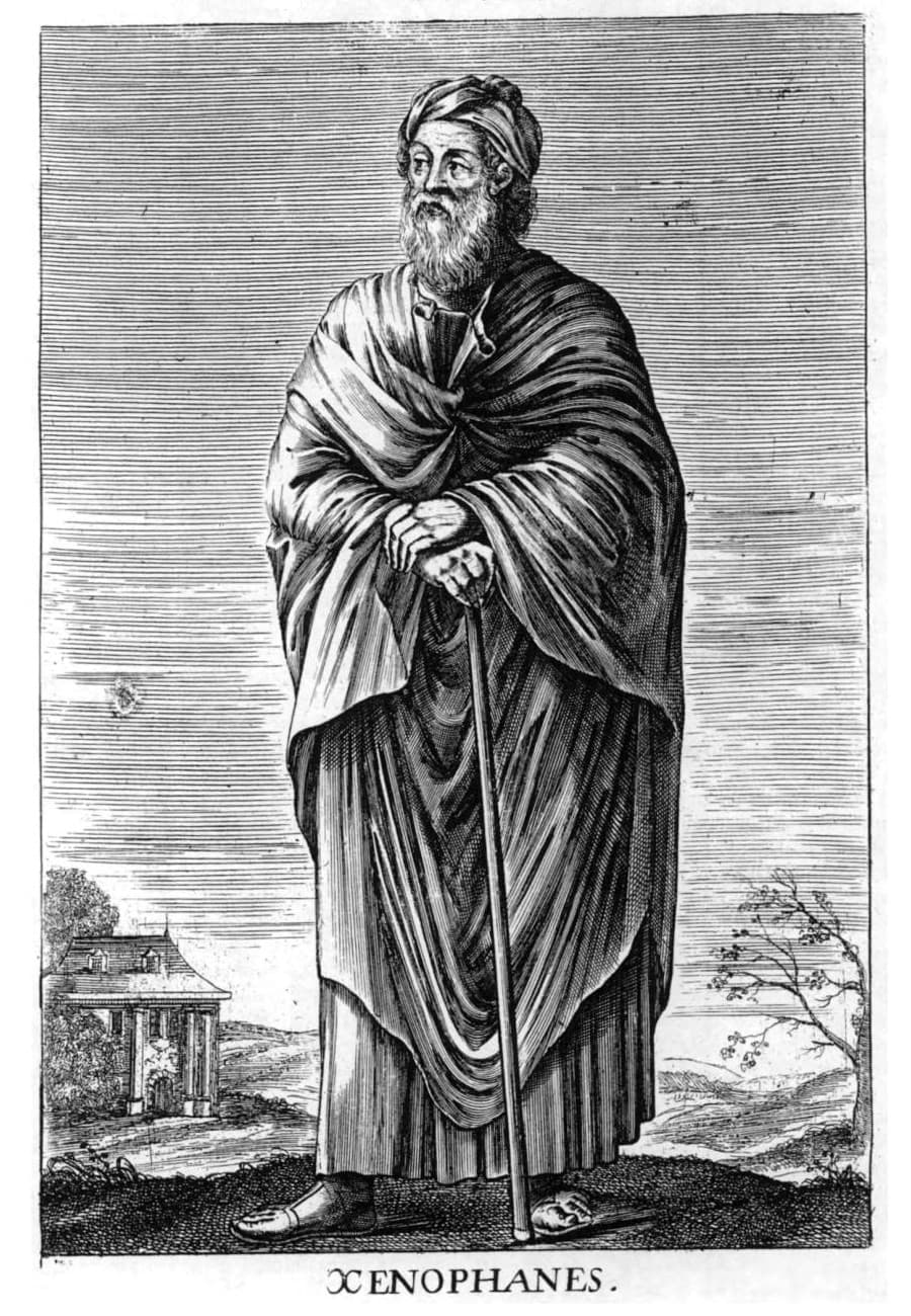 Portrait of Xenophanes of Colophon