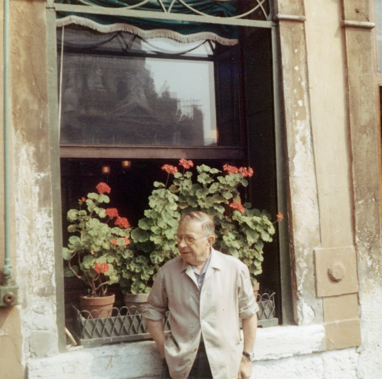 Portrait of Jean-Paul Sartre