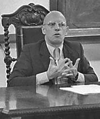 Portrait of Michel Foucault