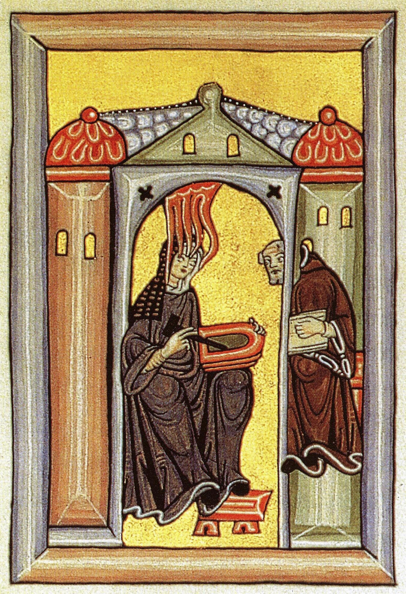 Portrait of Hildegard of Bingen